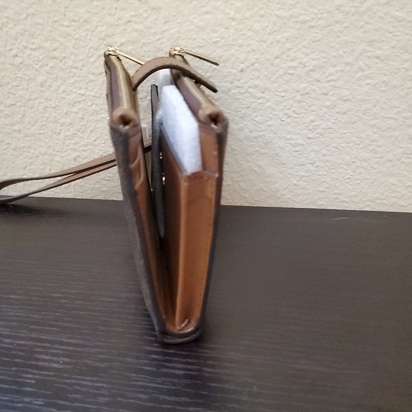 Michael Kors Signature Jet Set Medium Double Zip Wristlet Wallet - Picture 3 of 9